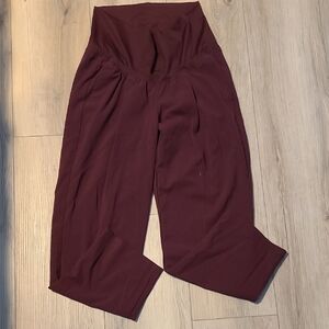 Old Navy Maternity Burgundy Pants